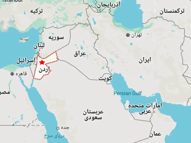 ارسال بار از ایران به اردن