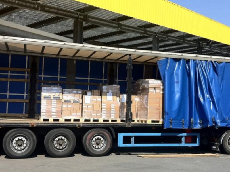 Cargo transportation from Tehran to Mehran border
